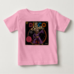 Camiseta De Bebé Diva Disco Perezoso