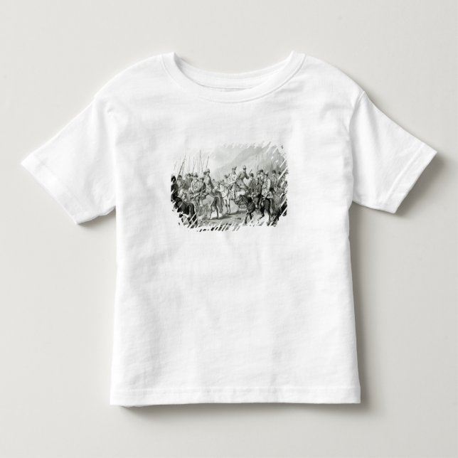 Camiseta De Bebé Diversas tribus de los Cossacks rusos (Anverso)