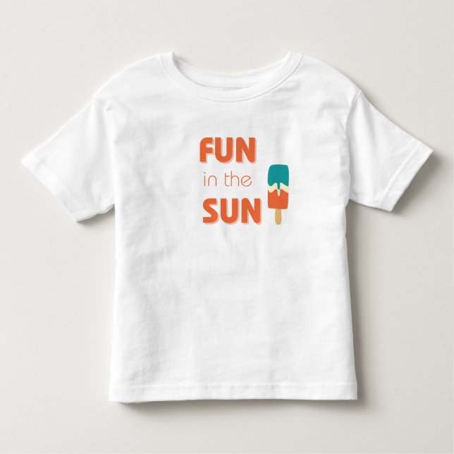 Camiseta De Bebé diversión bajo el sol Toddler T-Shirt (Anverso)