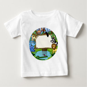 Camiseta De Bebé Diversión con los animales