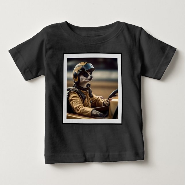 Camiseta De Bebé Diversión de Fórmula: Conductor profesional de Mee (Anverso)