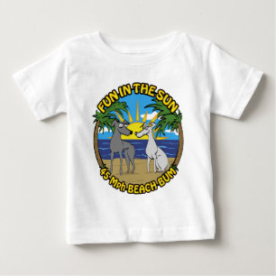 Camiseta De Bebé DIVERSIÓN EN EL SOL 45 Mph BEACH BUM