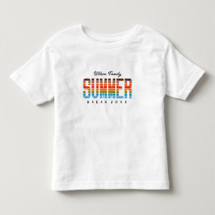 Camiseta De Bebé Diversión Vacaciones Familiares en la Playa al Ata