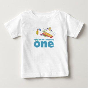 Camiseta De Bebé Diversión voladora para un chico que tiene 1