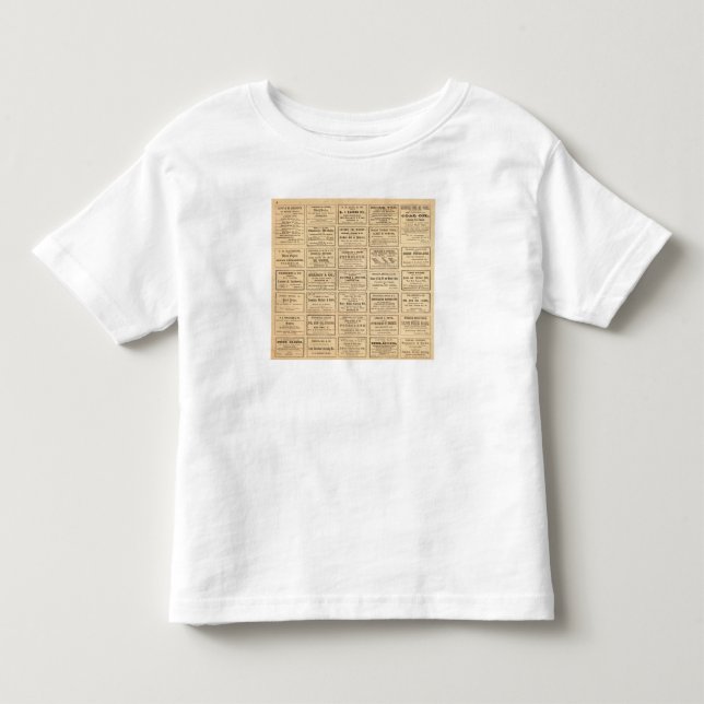 Camiseta De Bebé Diversos anuncios del aceite (Anverso)