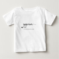 Divertida definición de mamá de yoga