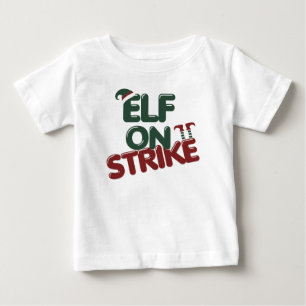 Camiseta de bebé divertida y linda 'Duende en huel
