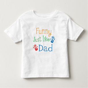 Camiseta De Bebé Divertido apenas como papá