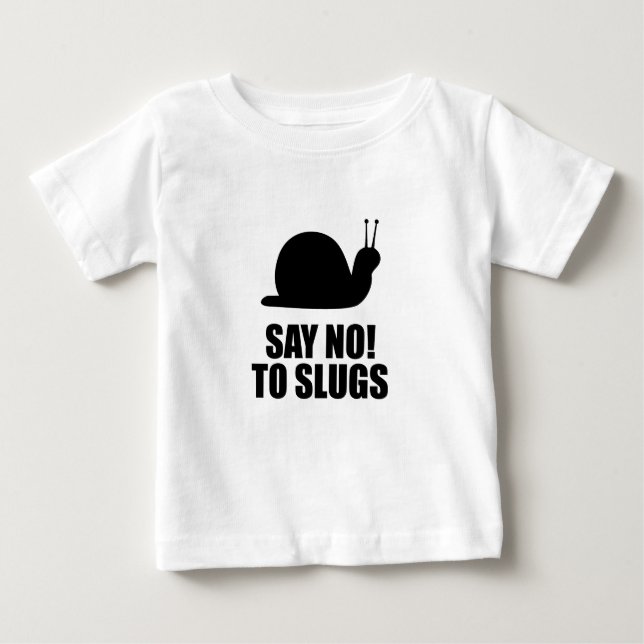 Camiseta De Bebé Divertido baboso (Anverso)