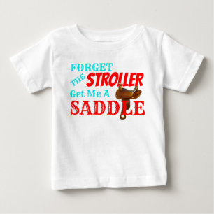 Camiseta De Bebé Divertido "consígame vaquero de una silla de