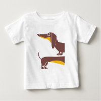 Divertido dachshund lindo para padres de perros la