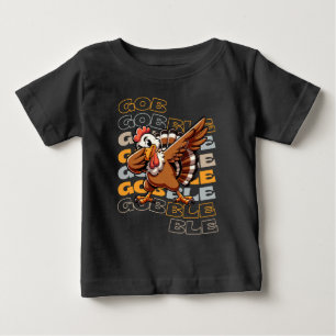 Camiseta De Bebé Divertido Día de Acción de Gracias en Turquía