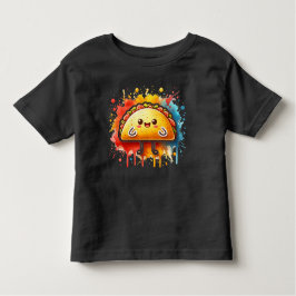 Camiseta De Bebé Divertido Kawaii Taco hijo de niño