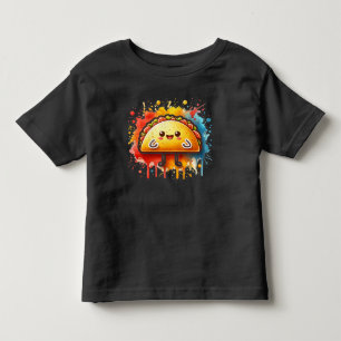 Camiseta De Bebé Divertido Kawaii Taco hijo de niño