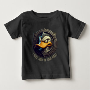 Camiseta De Bebé Divertido pato