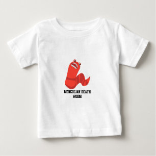 Camiseta De Bebé Divertido Personalizado Muerte en Mongolia