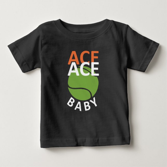 Camiseta De Bebé Divertido Pun Para Jugador De Tenis (Anverso)