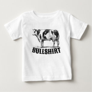 Camiseta De Bebé Divertido Rodeo de ganado de Bullshirt
