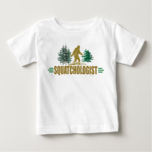 Camiseta De Bebé Divertido Sasquatching, Sasquatch Hunter