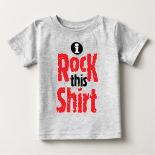 Camiseta De Bebé DIVERTIDO YO MOLA Este Gráfico de Texto