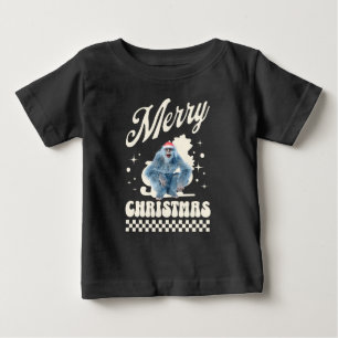 Camiseta De Bebé Diviértete con el Yeti de Navidad con Humor Festiv