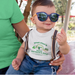 Camiseta De Bebé Diviértete el 1er día de San Patricio de Small Pin