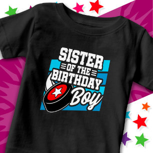 Camiseta De Bebé Diviértete Fiesta de Hockey para Niños Hermana del