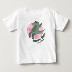 Camiseta De Bebé Diviértete juntos, bebé camiseta