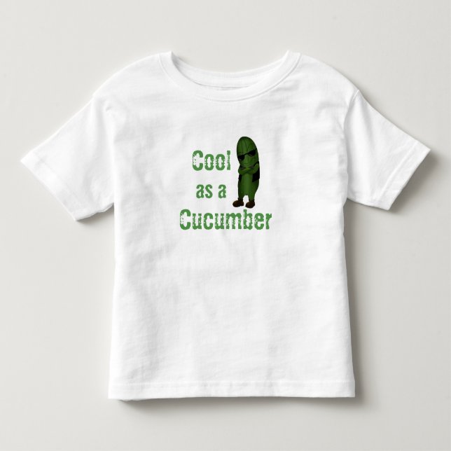 Camiseta De Bebé Diviértete Tan Fresco Como Un Pepino (Anverso)