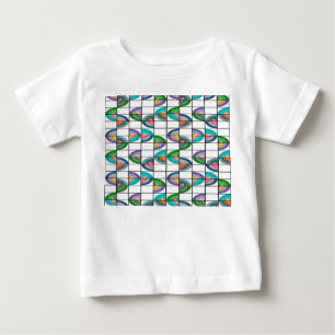 Camiseta De Bebé Divisiones de flores