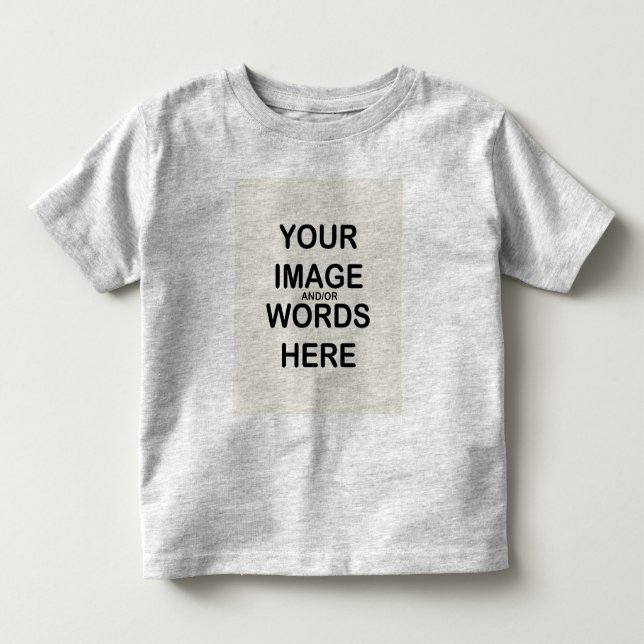 Camiseta De Bebé DIY - Tshirt (Imprimir delante y/o atrás) Más colo (Anverso)