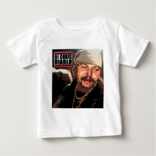 CAMISETA DE BEBÉ DJ CHRIS DIABLO - RASTA