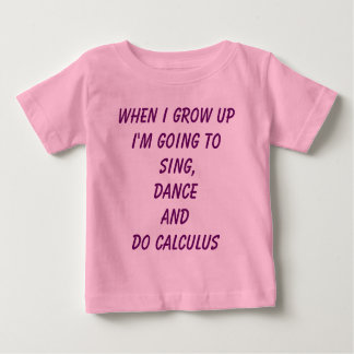 Camiseta De Bebé Do Calculus - Chica Power baby tee