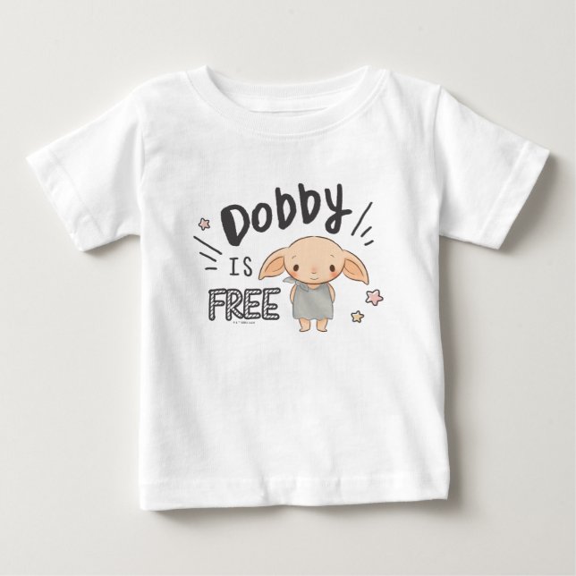 Camiseta De Bebé Dobby es libre (Anverso)