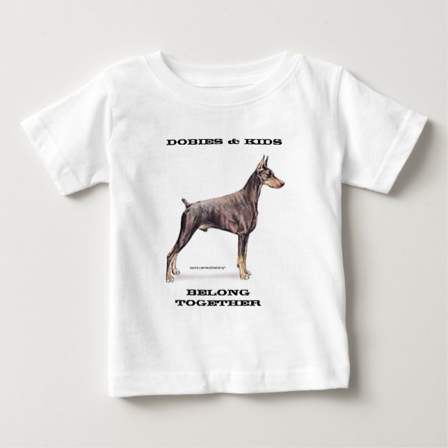 Camiseta De Bebé Doberman Pinscher (Anverso)