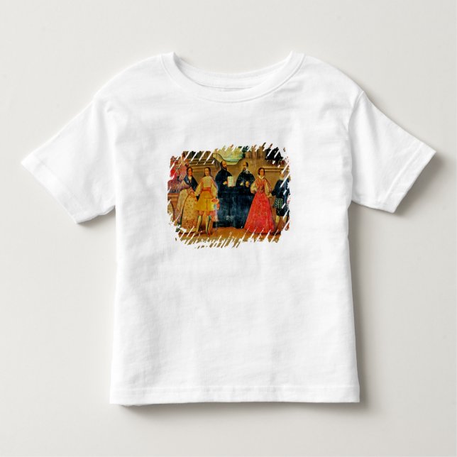 Camiseta De Bebé Doble boda entre dos mujeres incas (Anverso)