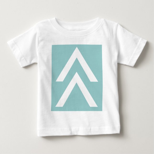 Camiseta De Bebé Doble Flecha (Anverso)