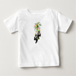 Camiseta De Bebé Doble problema con los afortunados gemelos irlande