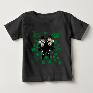 Camiseta De Bebé Doble problema gemelos irlandeses afortunados