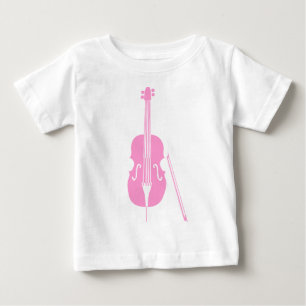 Camiseta De Bebé Doble trasero - Rosa