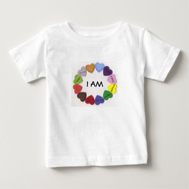 Camiseta De Bebé Doce poderes (Anverso)