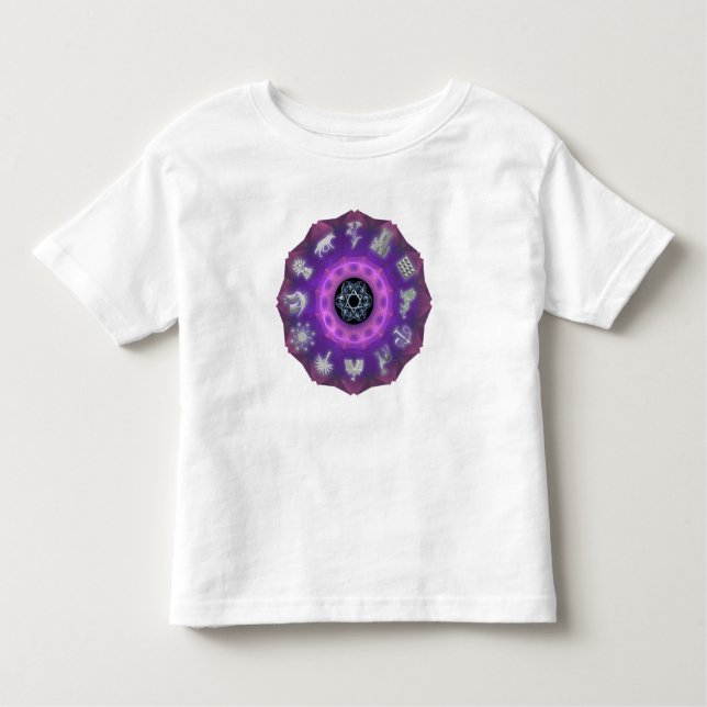 Camiseta De Bebé Doce tribus (Anverso)