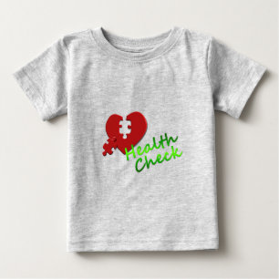Camiseta De Bebé Doctor Enfermera Oficina Médica Negocios Paz Amor