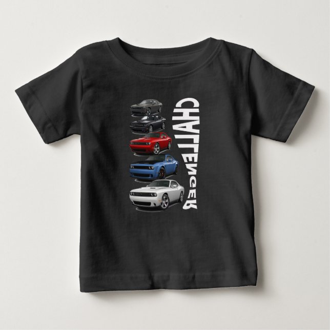 Camiseta De Bebé Dodge Challenger SRT T-Shirt (Anverso)