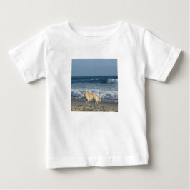 Camiseta De Bebé Dog At The Beach