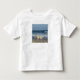 Camiseta De Bebé Dog At The Beach