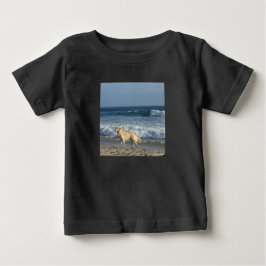 Camiseta De Bebé Dog At The Beach
