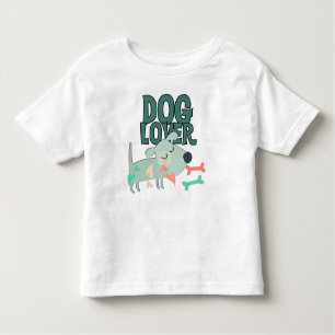 Camiseta De Bebé Dog Lover