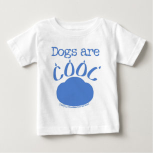 Camiseta De Bebé DOGS son Guay Paw Print
