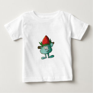 Camiseta De Bebé Doll de fresa